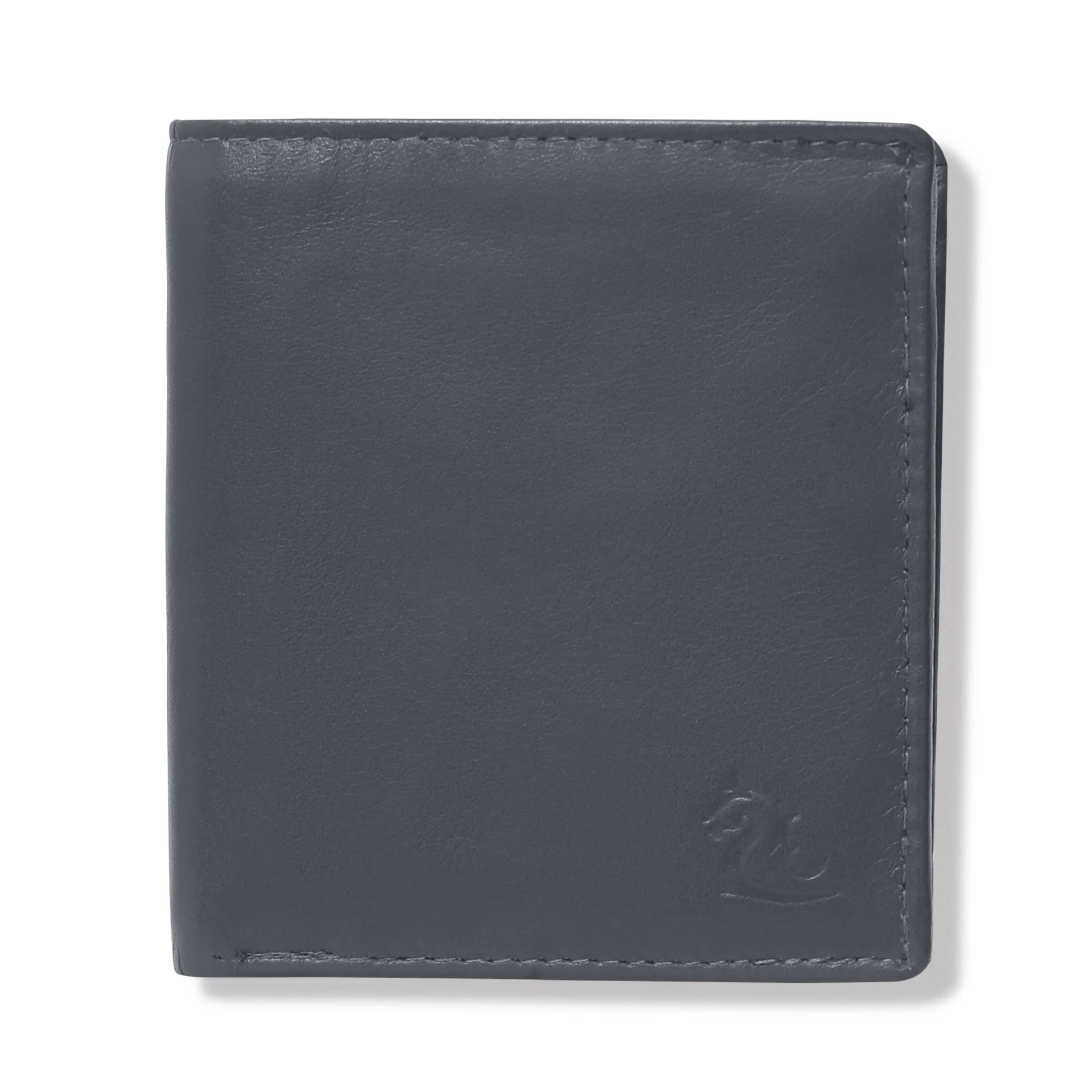10026 Brown & Blue Bifold Wallet
