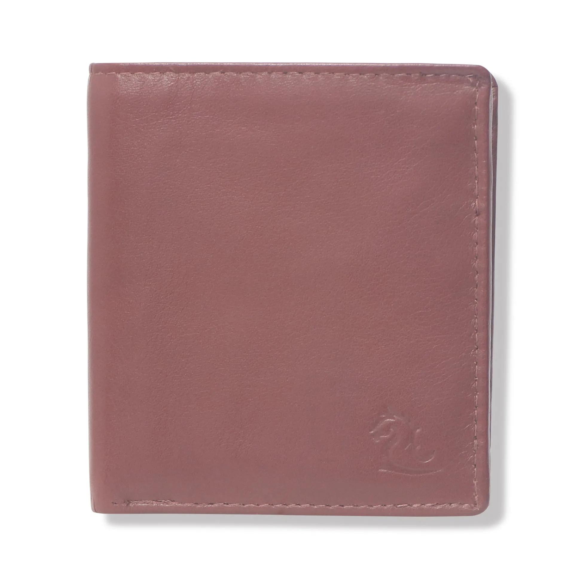 10026 Brown & Blue Bifold Wallet
