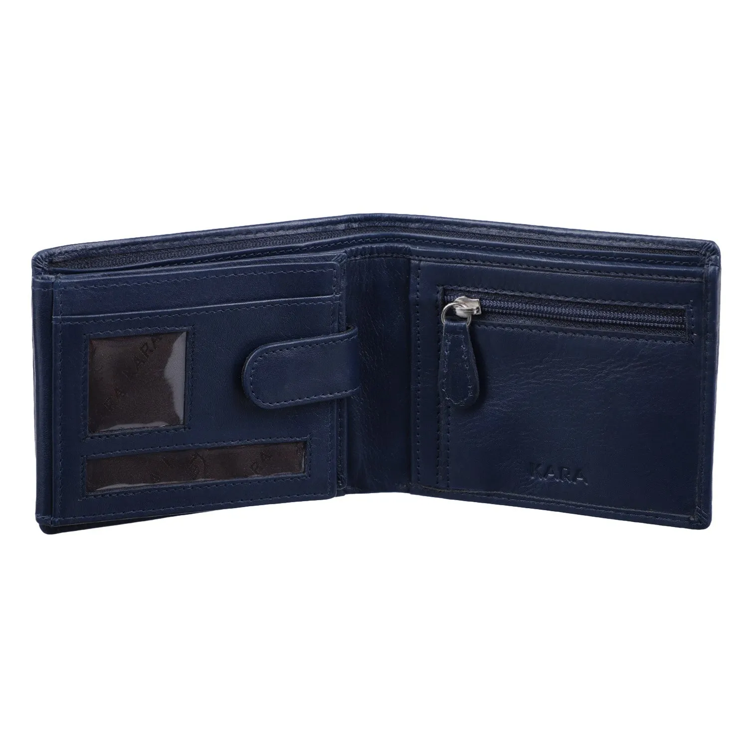 10092 Tan Leather Bifold Wallet