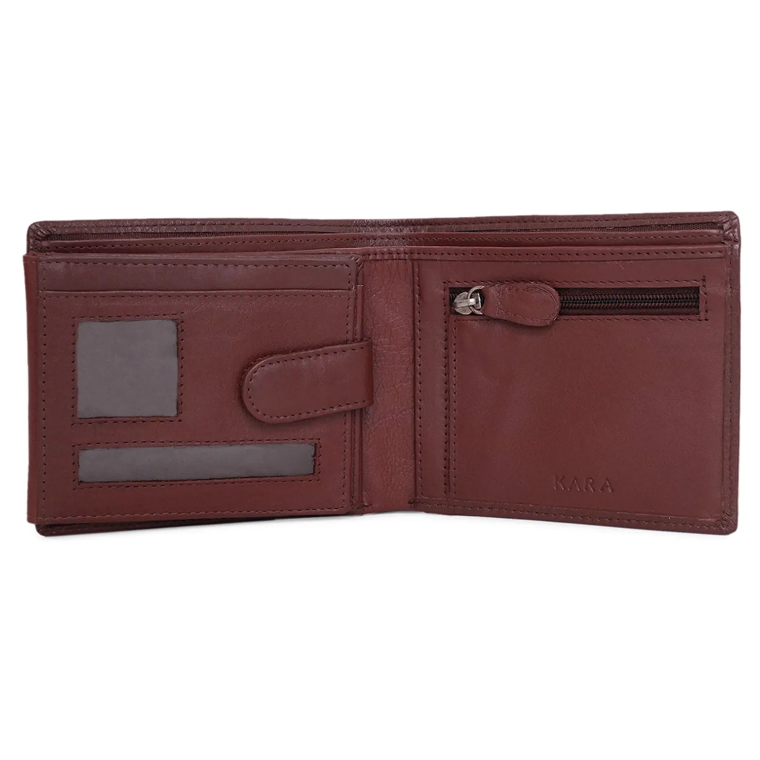 10092 Tan Leather Bifold Wallet