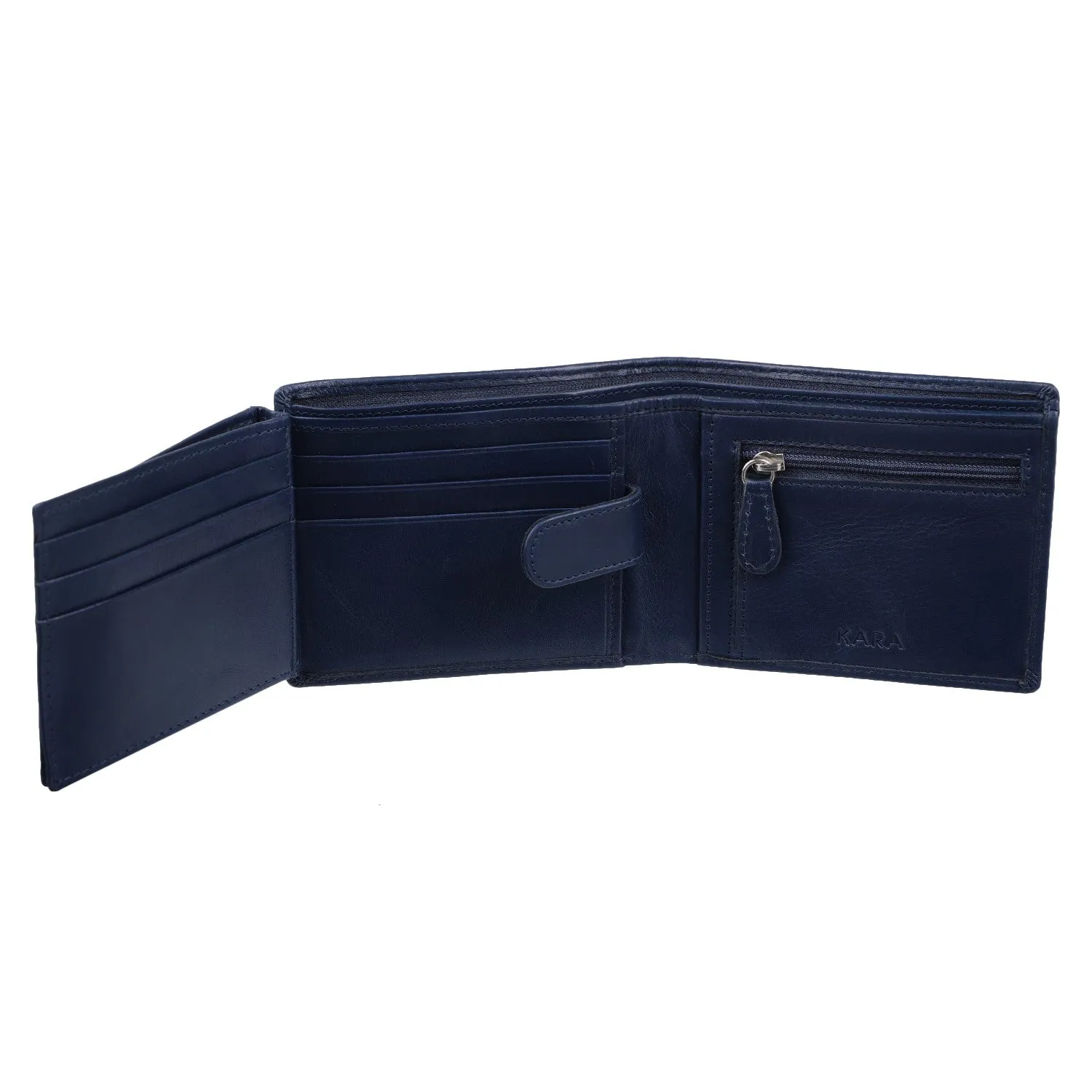 10092 Tan Leather Bifold Wallet