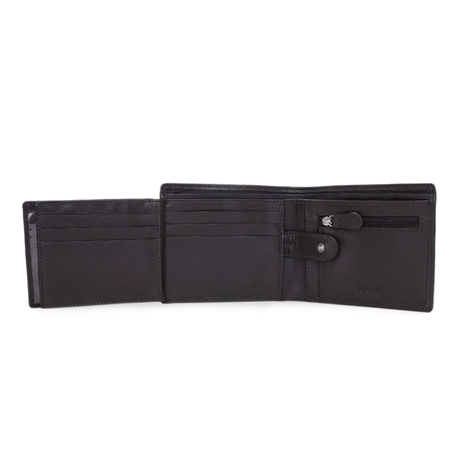 10092 Tan Leather Bifold Wallet