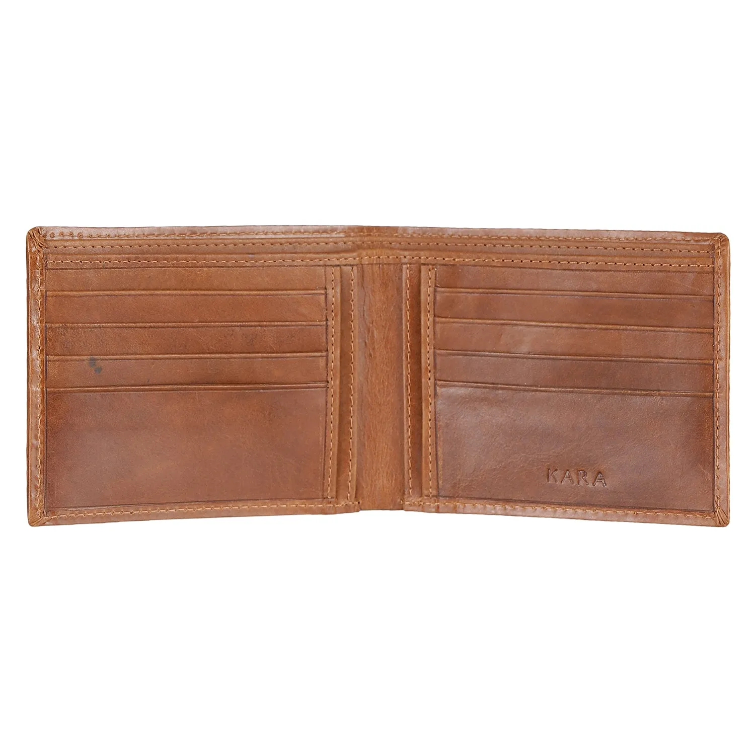 10107 Tan Bifold Wallet
