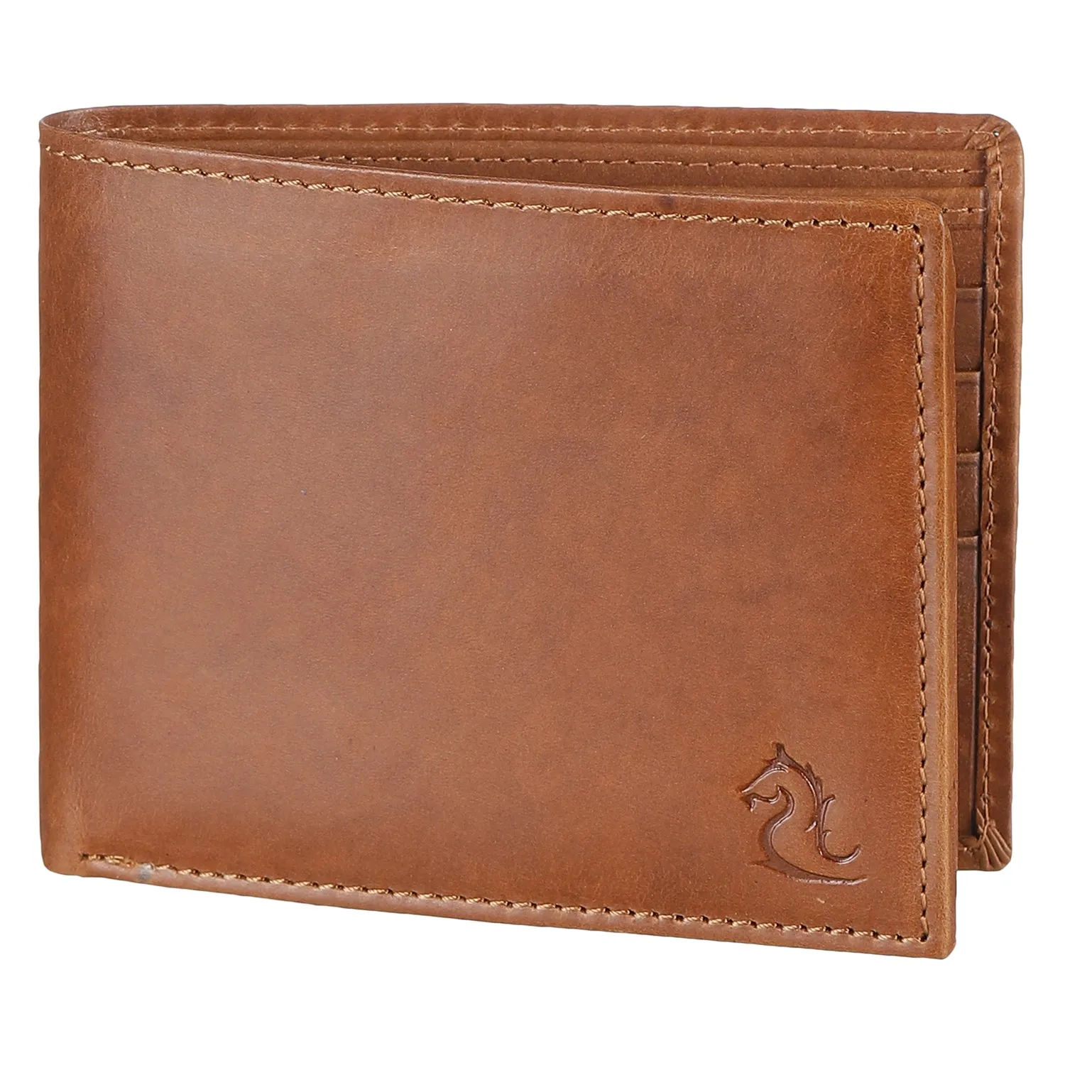 10107 Tan Bifold Wallet