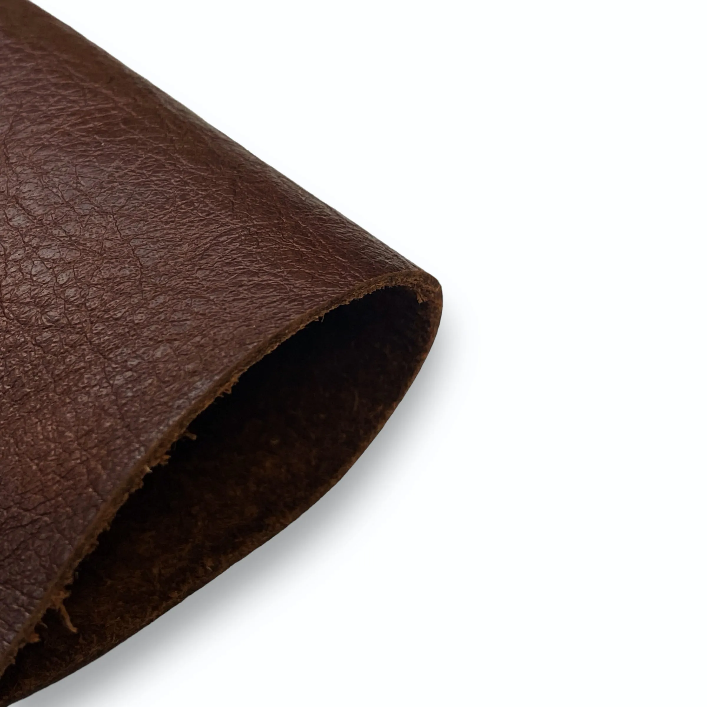 3oz (1.2mm) Cow Leather- Red Brown (per square foot)