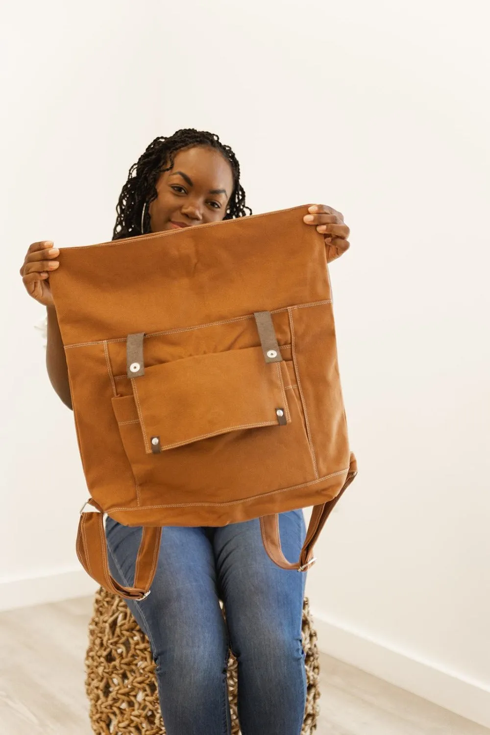 Alison Roll Top Backpack