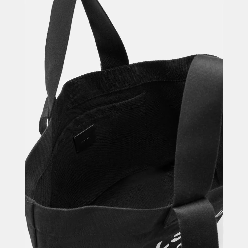 Allsaints Ali Cotton Canvas Tote Bag in Black