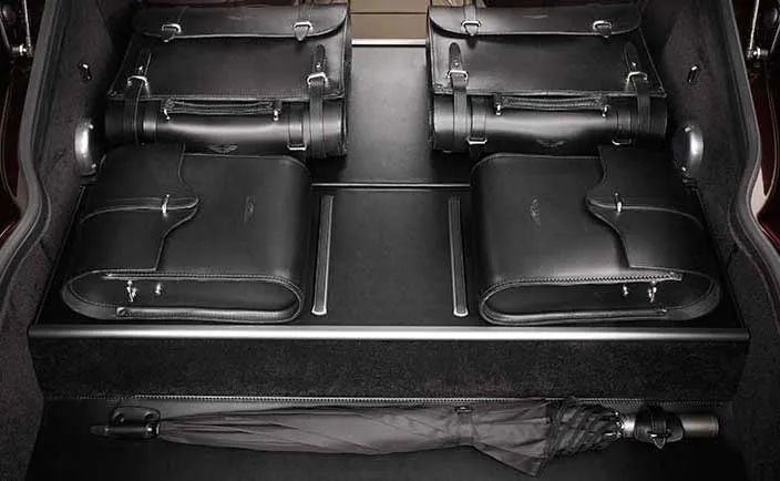 Aston Martin Rapide Saddle Leather Luggage