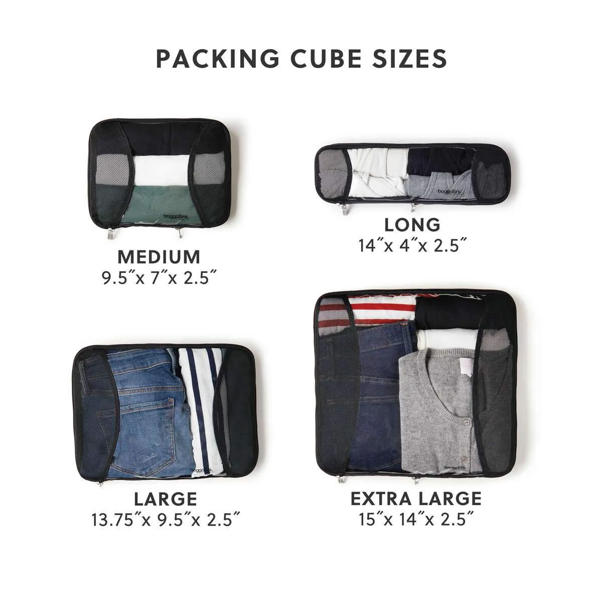 Baggallini Extra Large Compression Cube