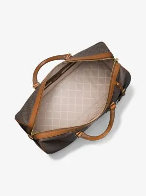 Bedford Travel Extra-Large Logo Stripe Weekender Bag