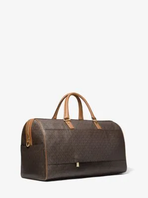 Bedford Travel Extra-Large Logo Stripe Weekender Bag