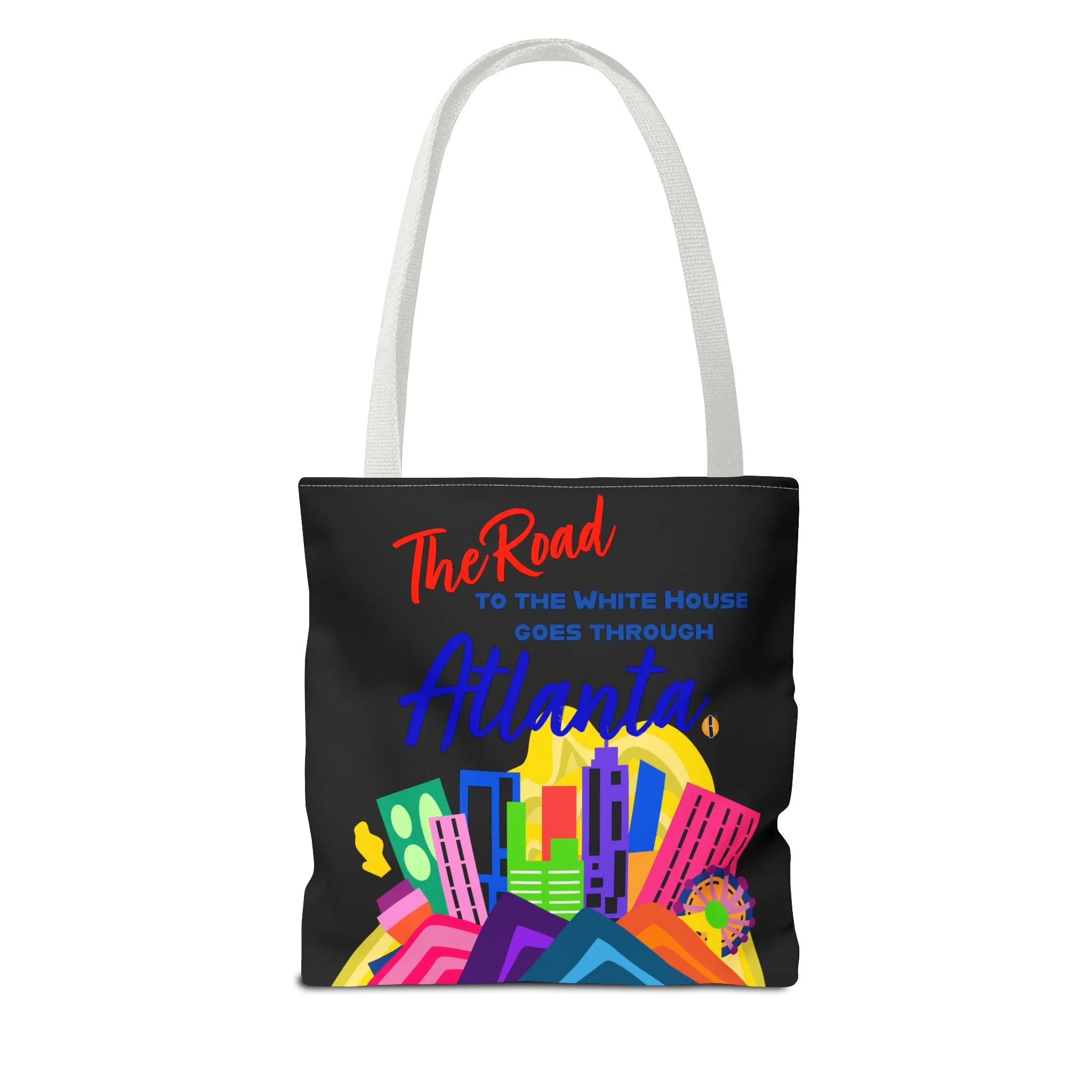 BLACK- Road to the White House Tote Bag