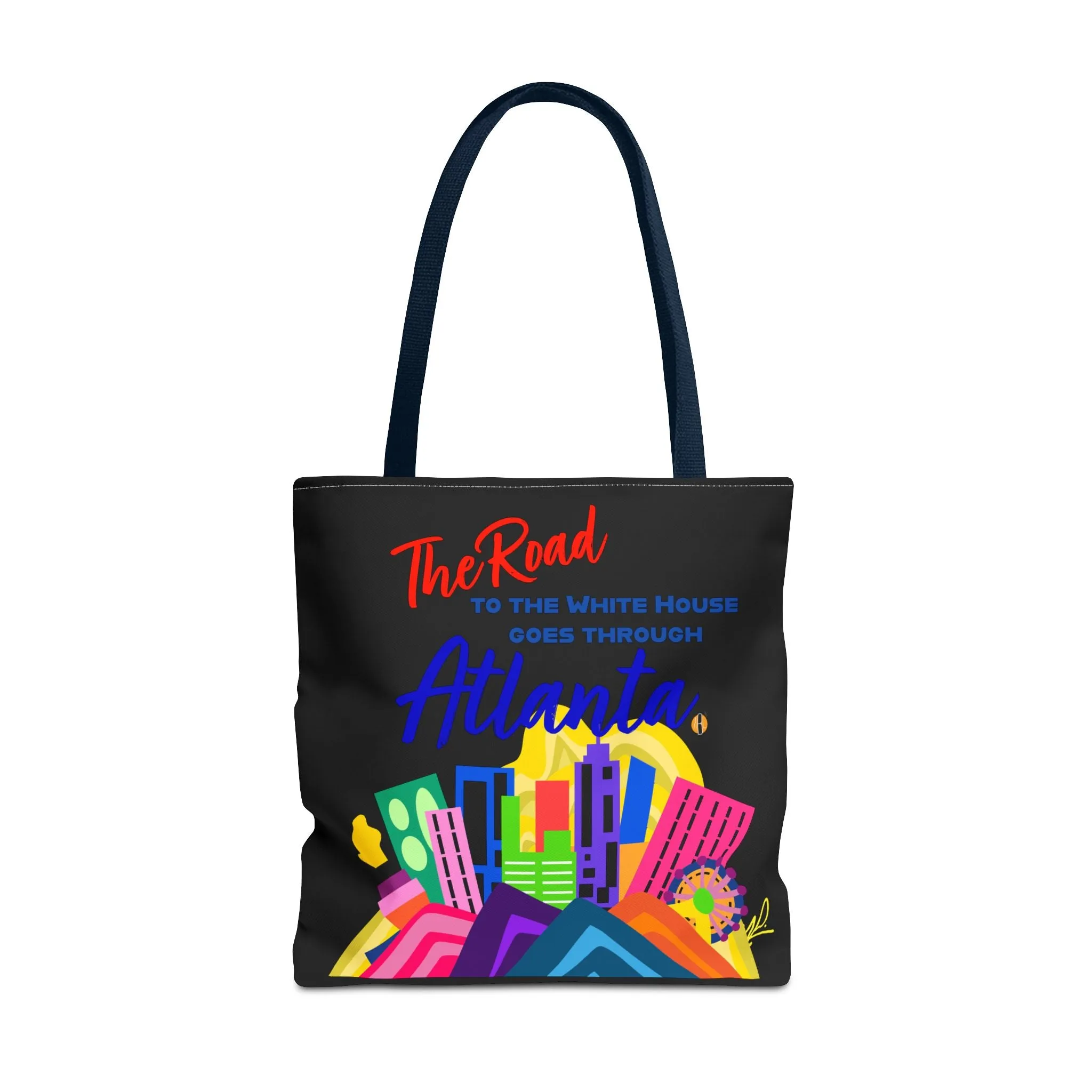 BLACK- Road to the White House Tote Bag