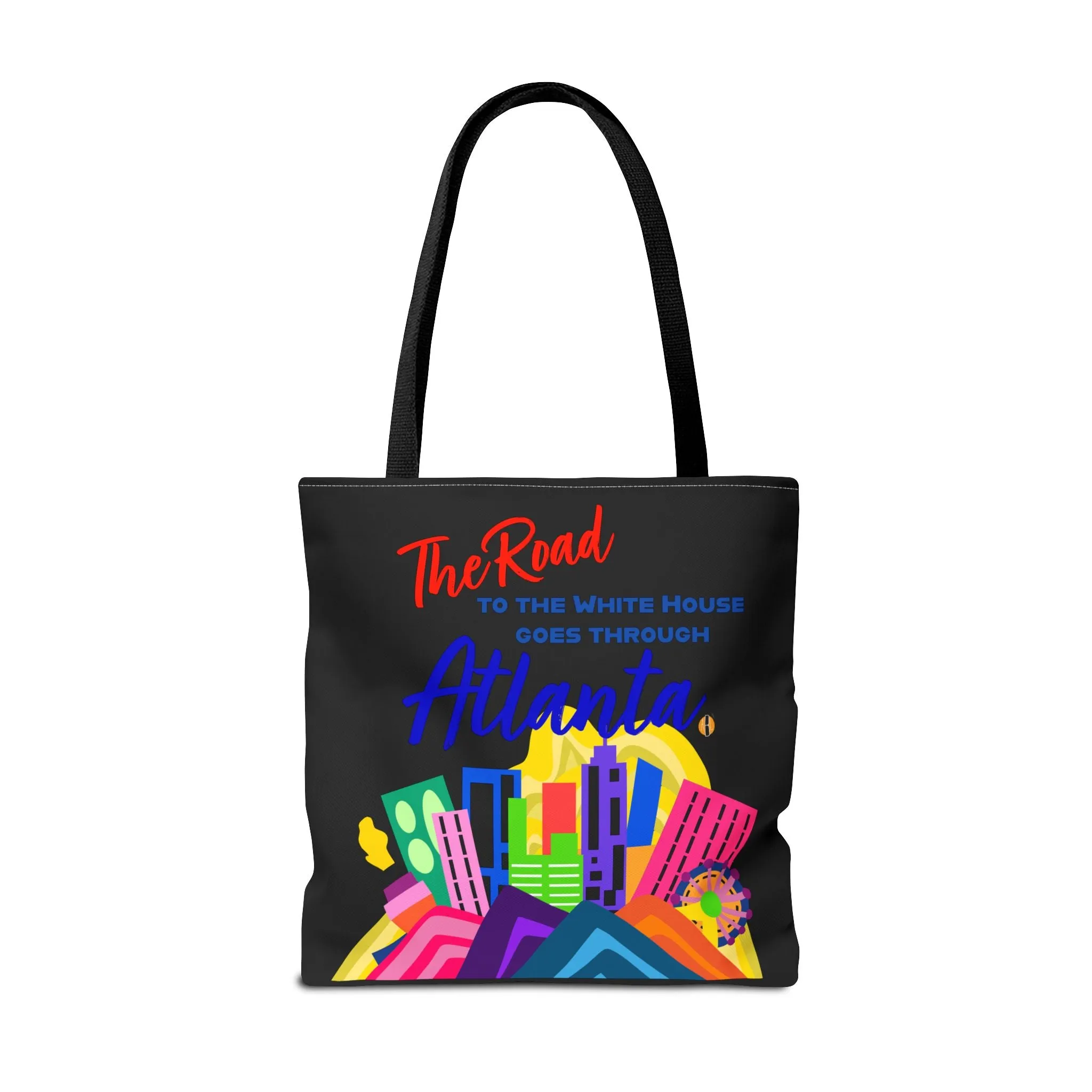 BLACK- Road to the White House Tote Bag