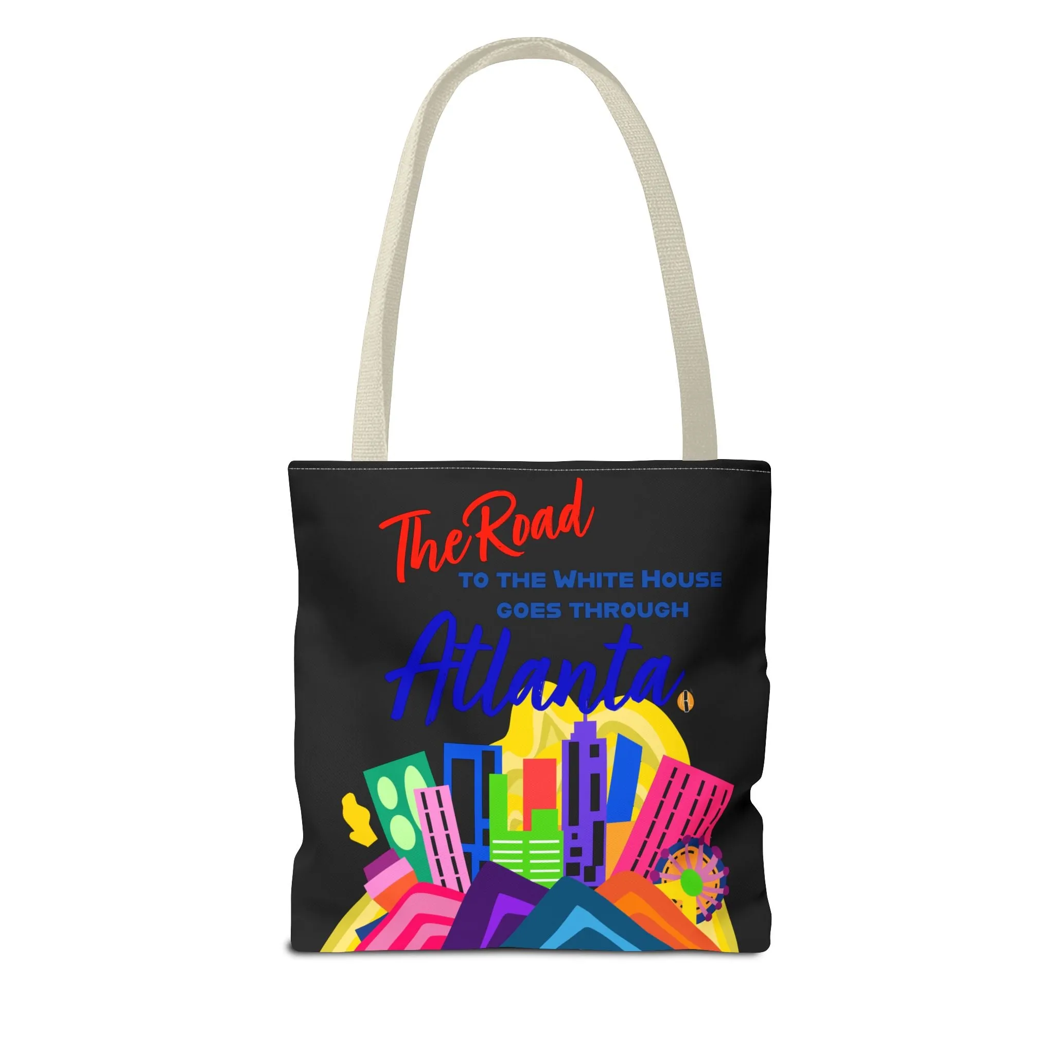 BLACK- Road to the White House Tote Bag