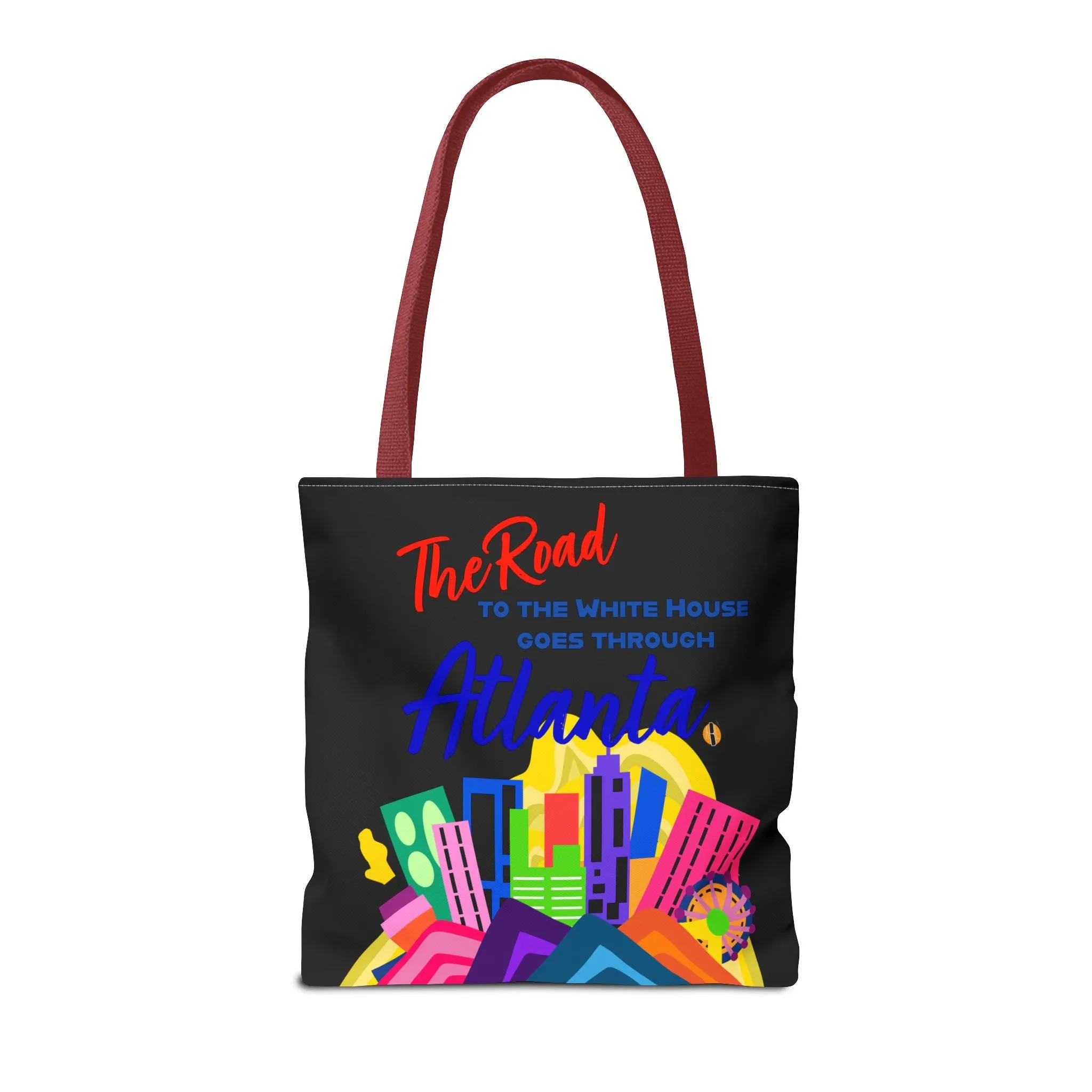 BLACK- Road to the White House Tote Bag