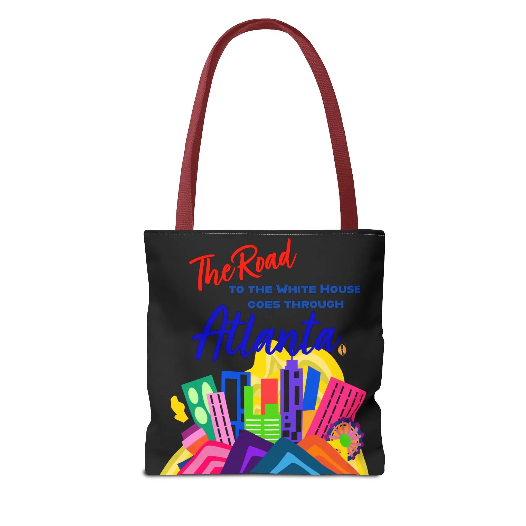 BLACK- Road to the White House Tote Bag