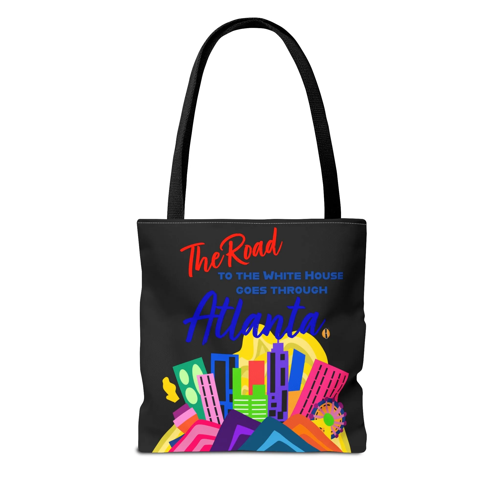 BLACK- Road to the White House Tote Bag