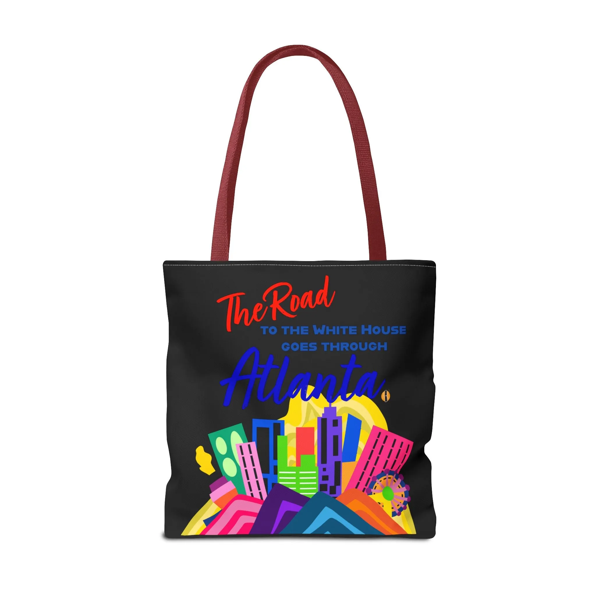 BLACK- Road to the White House Tote Bag