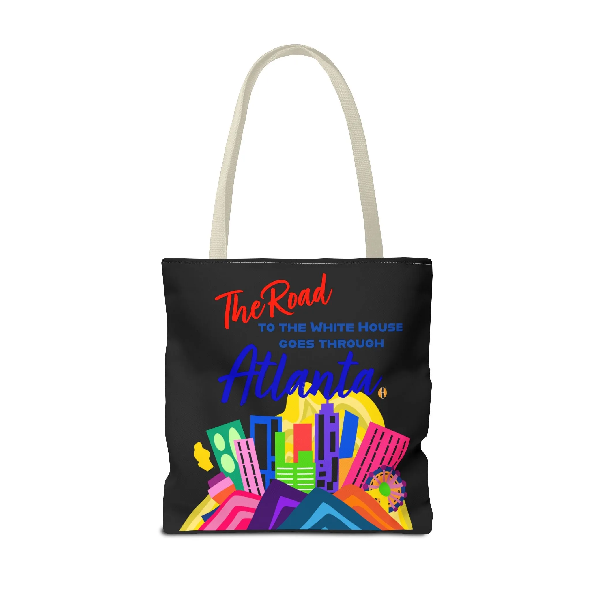 BLACK- Road to the White House Tote Bag
