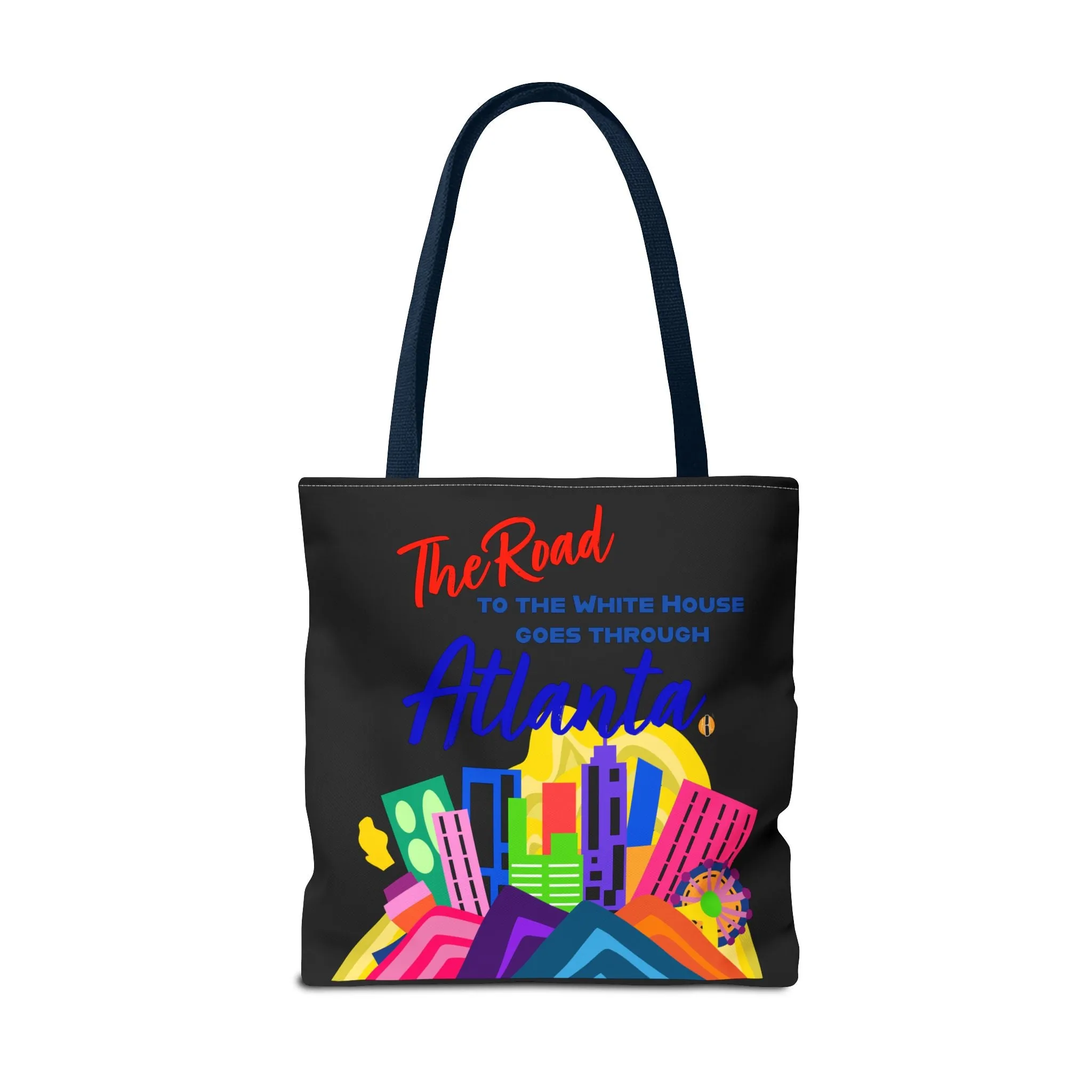 BLACK- Road to the White House Tote Bag