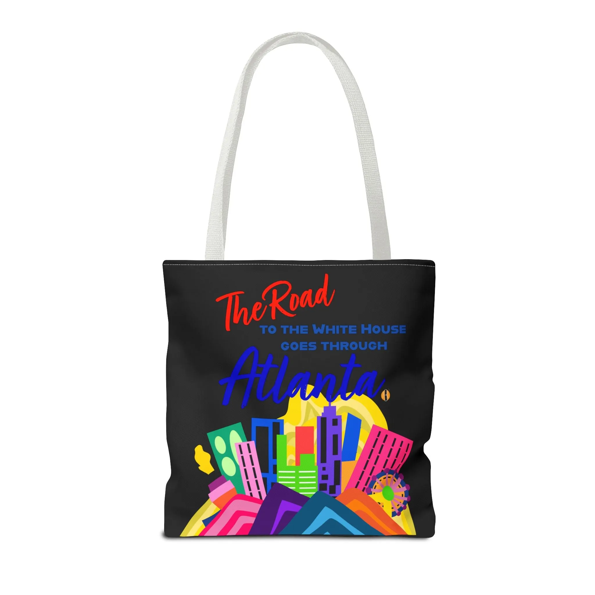 BLACK- Road to the White House Tote Bag
