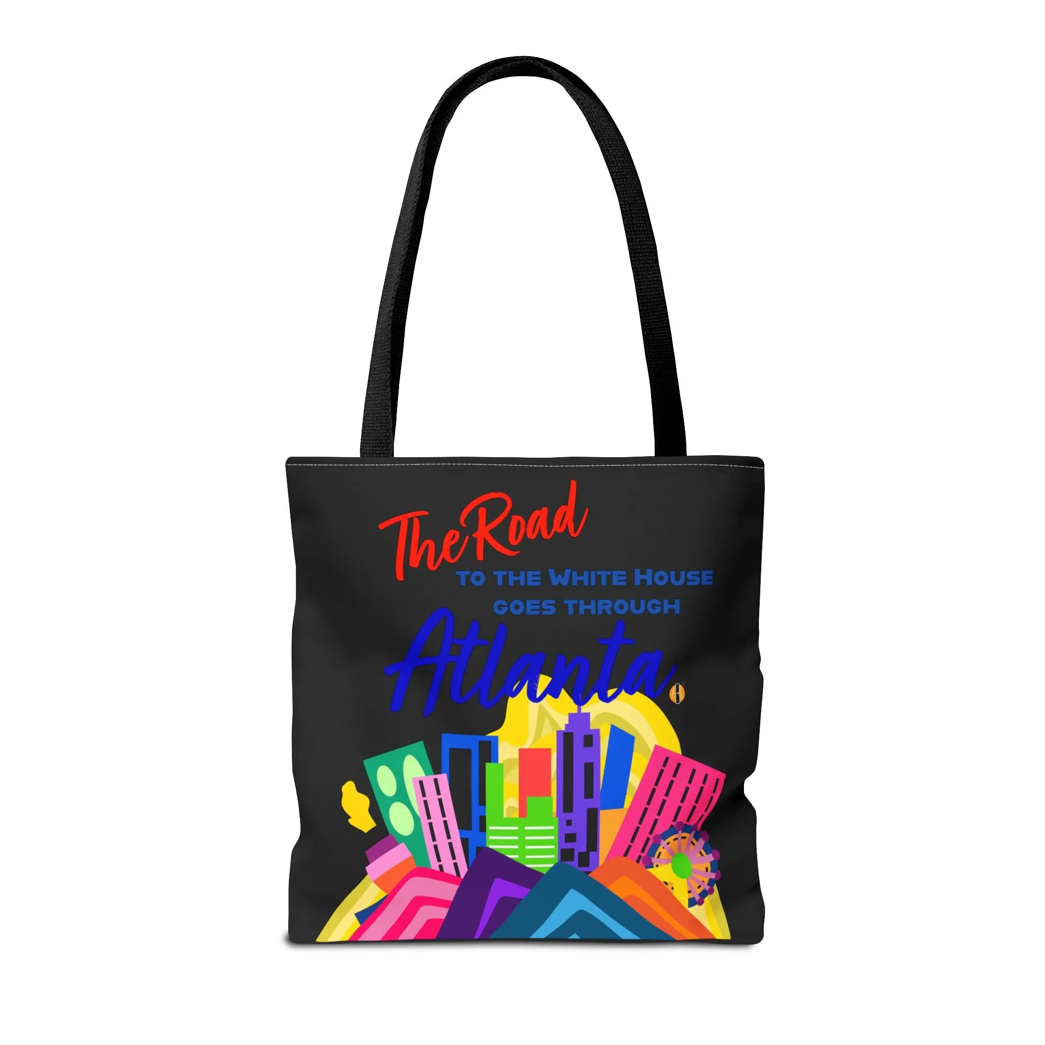 BLACK- Road to the White House Tote Bag
