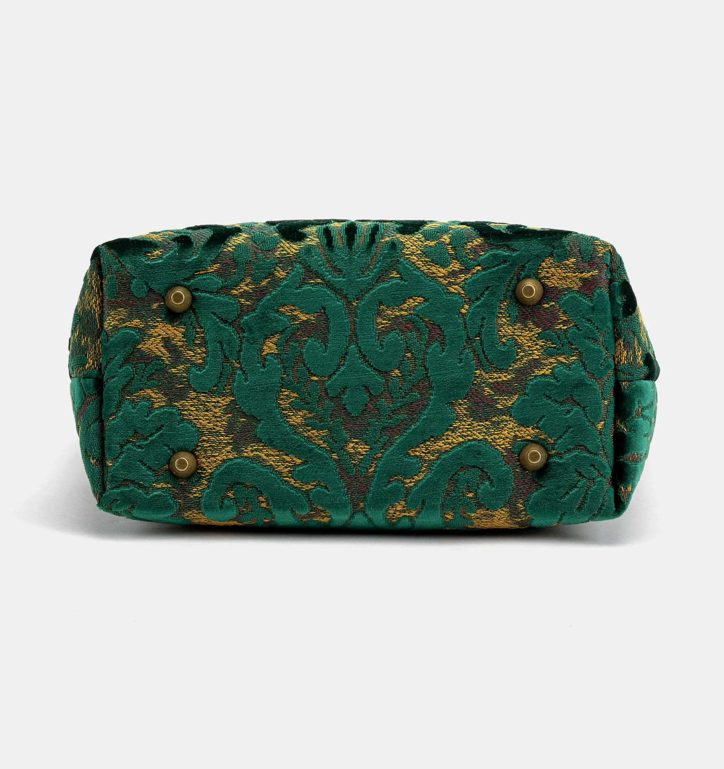 Burnout Velvet Jade Green Everyday Tote