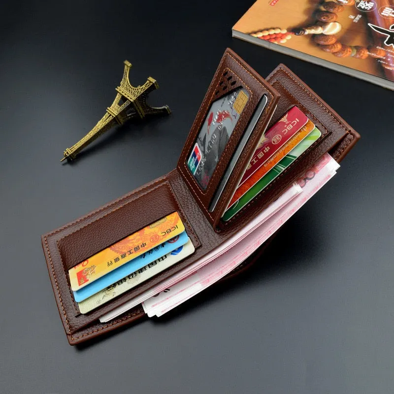 BYCOBECY 2020 New Men's Premium  Cowhide Wallets