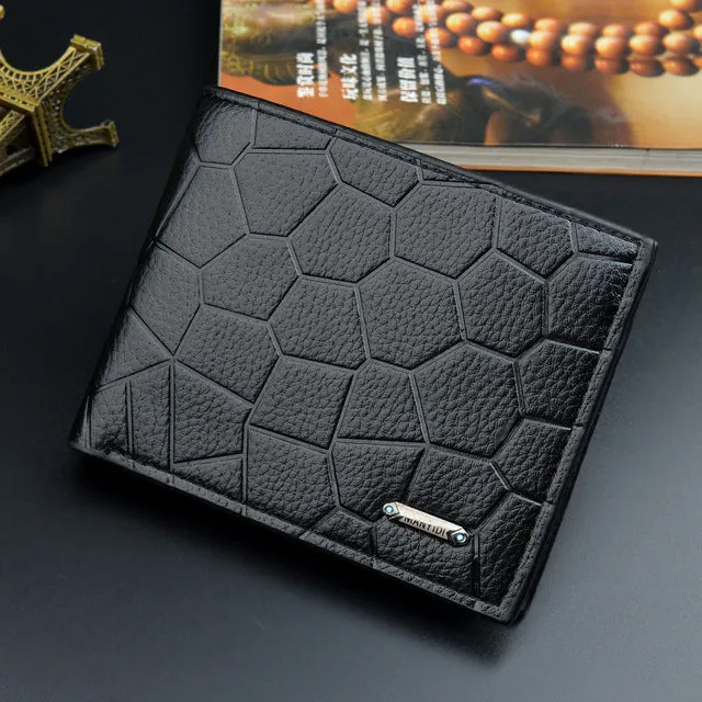 BYCOBECY 2020 New Men's Premium  Cowhide Wallets