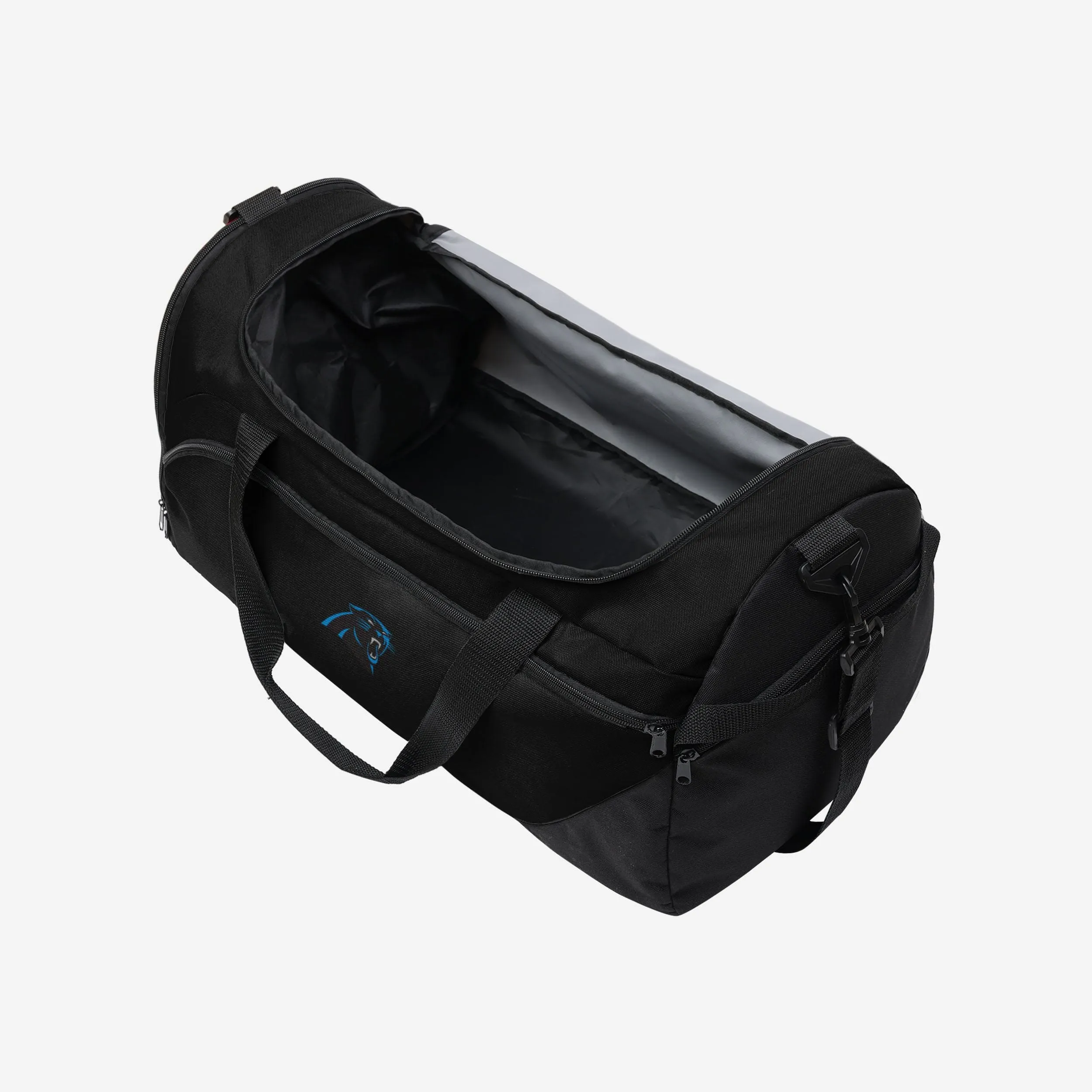Carolina Panthers Solid Big Logo Duffle Bag