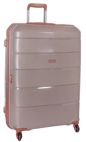 Cellini Spinn 74cm 4 Wheel Trolley Case | Mink