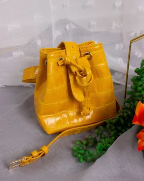 City Girl Micro Bum-Bag in Yellow