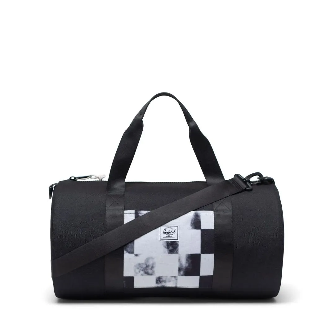 Classic Duffle Little Herschel (Black Distressed Checker)