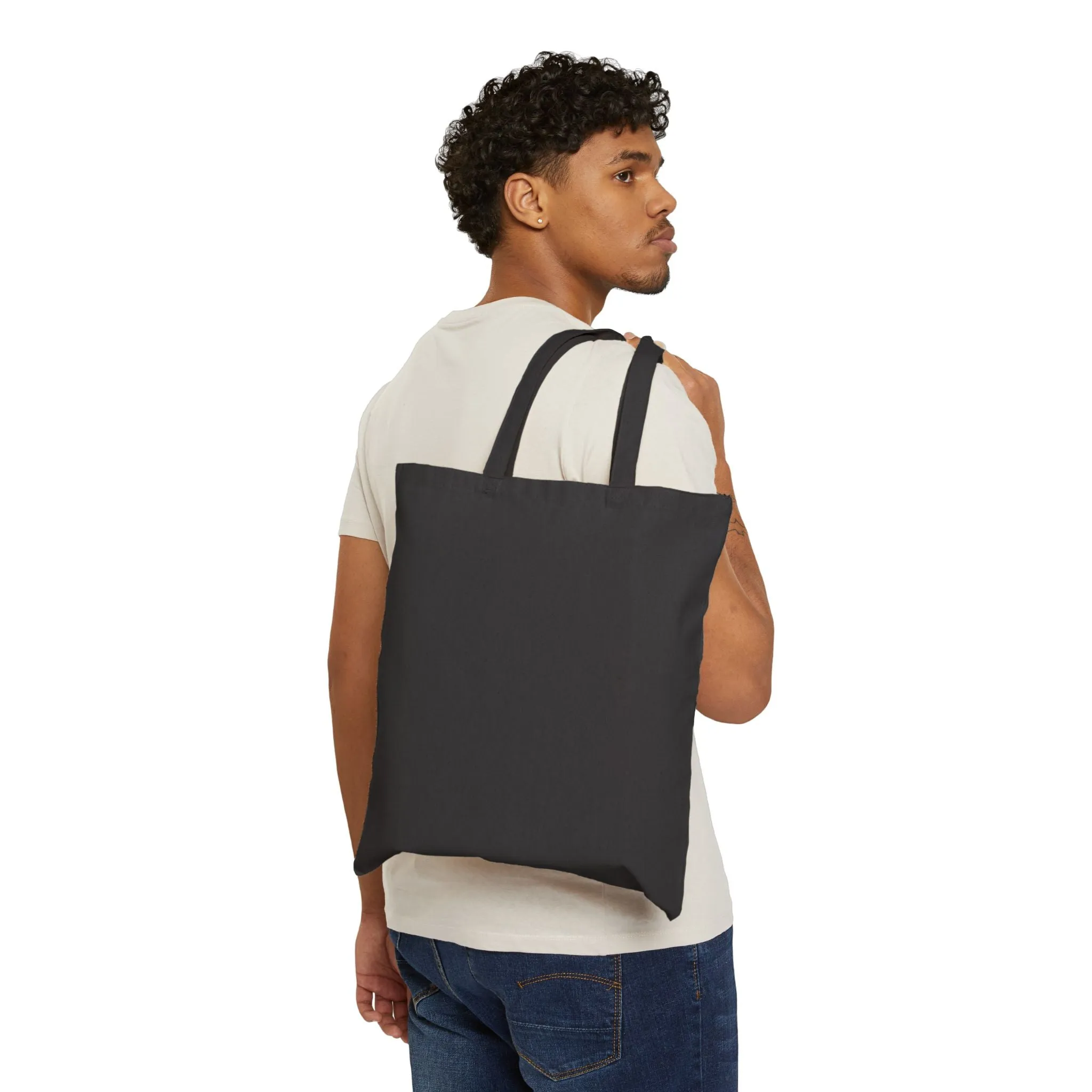 Colorful abstract design Cotton Canvas Tote Bag