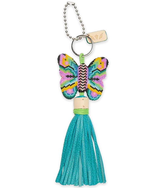 Consuela Aqua Butterfly Charm