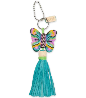 Consuela Aqua Butterfly Charm