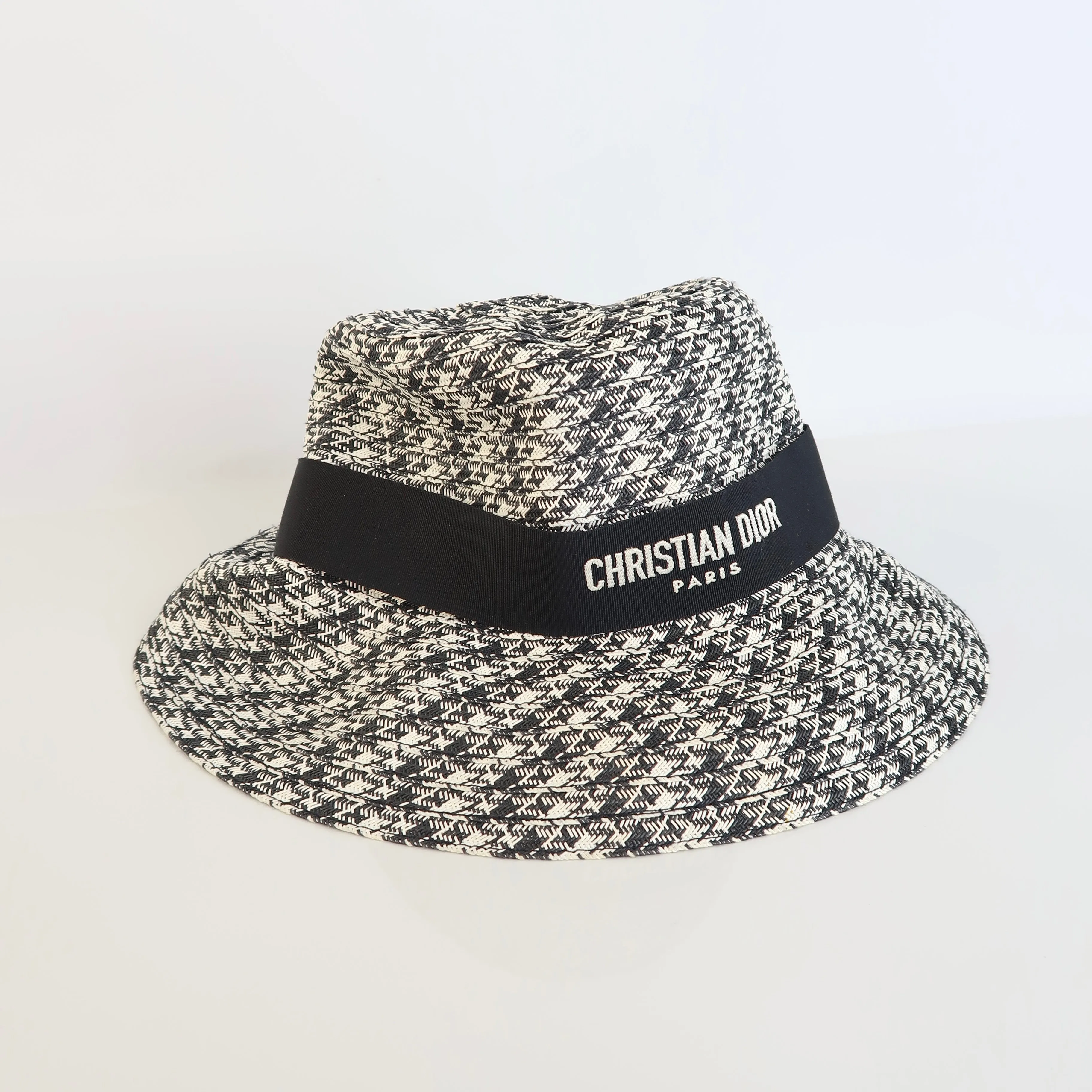 D-Bobby Houndstooth Brim Hat