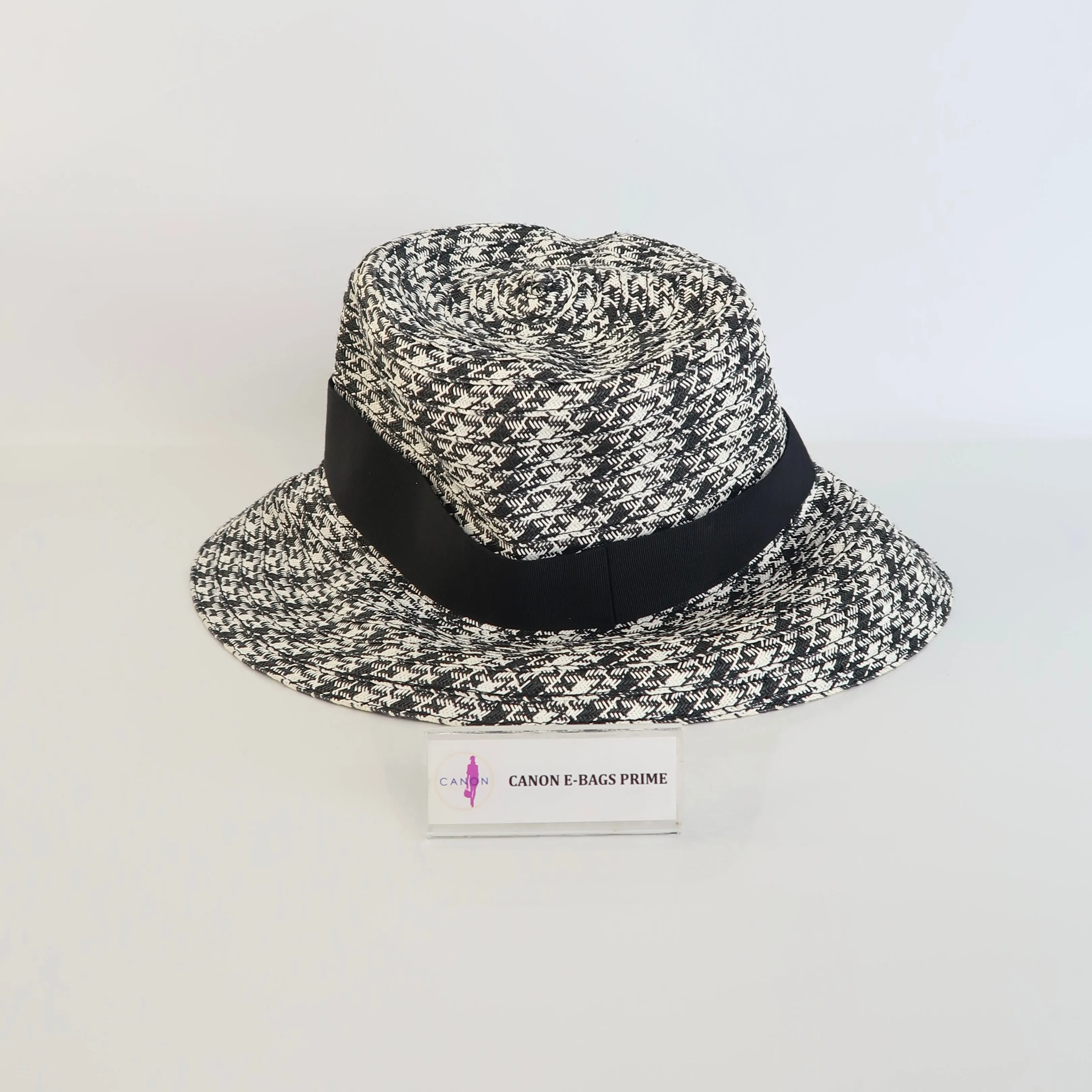 D-Bobby Houndstooth Brim Hat