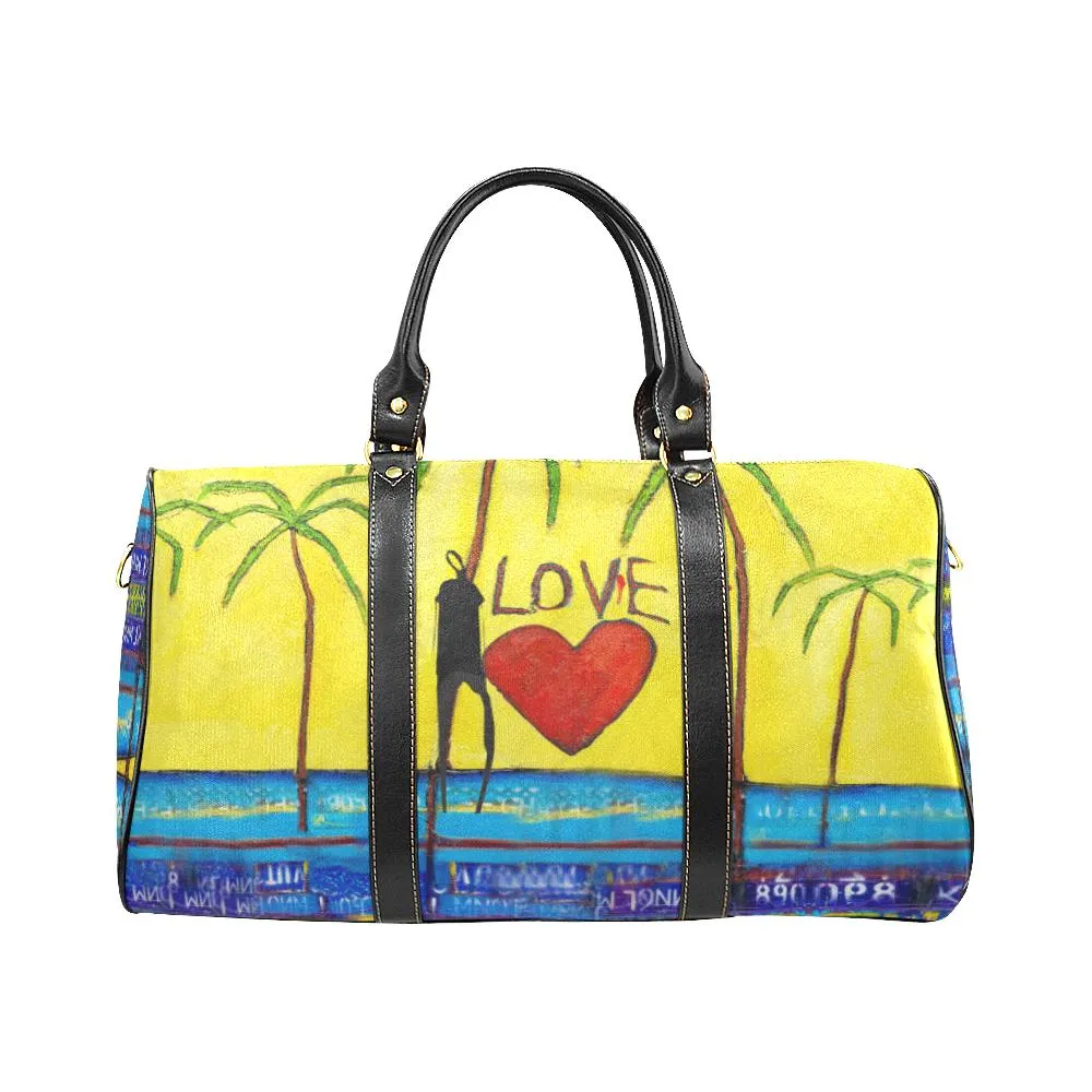DeBilzan Yellow Mellow Travel Bag Black (Small)