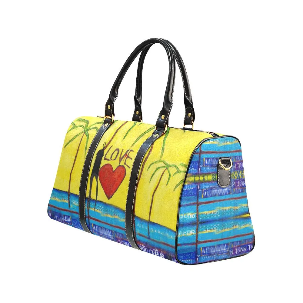 DeBilzan Yellow Mellow Travel Bag Black (Small)