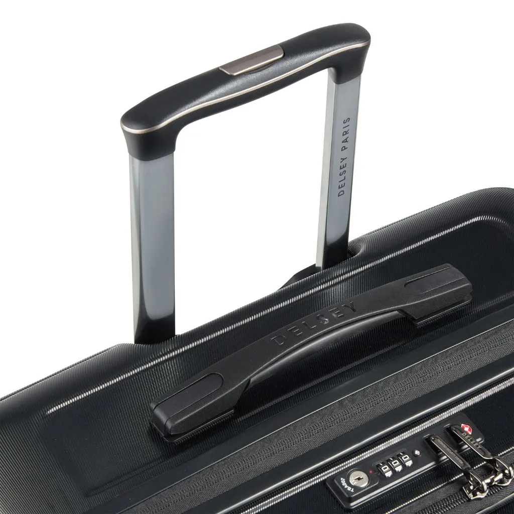 Delsey Shadow 75cm Top Loader Large Luggage - Black
