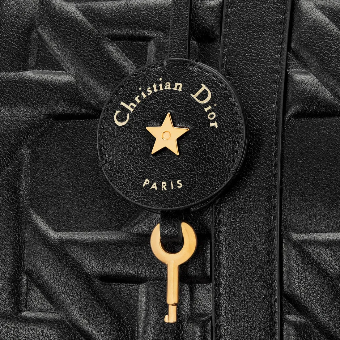 Dior Groove 25 Bag Black Graphic Cannage Calfskin