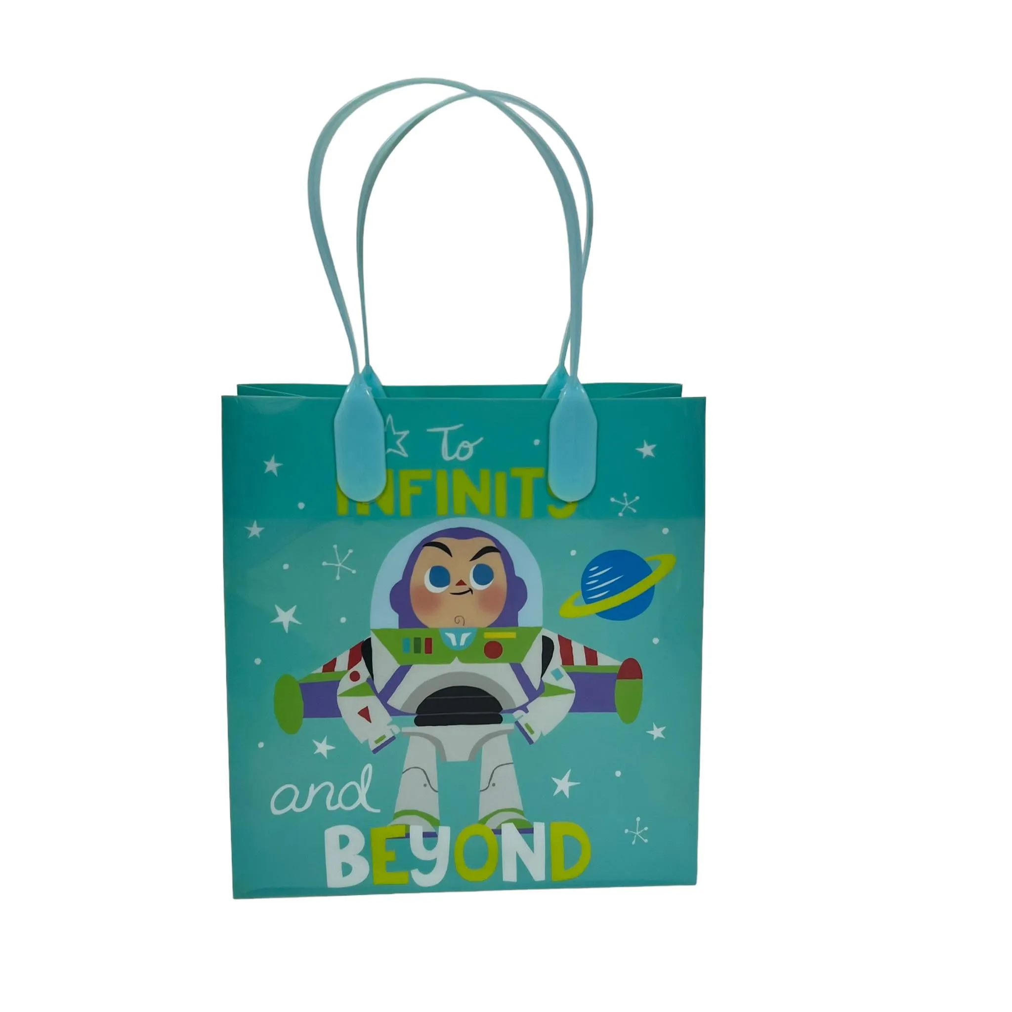 Disney Cute Chibi Toy Story Party Favor Treat Bags with Handles, Disney Candy Bags for Birthday Party, Party Supply Decorations Pack of 12
