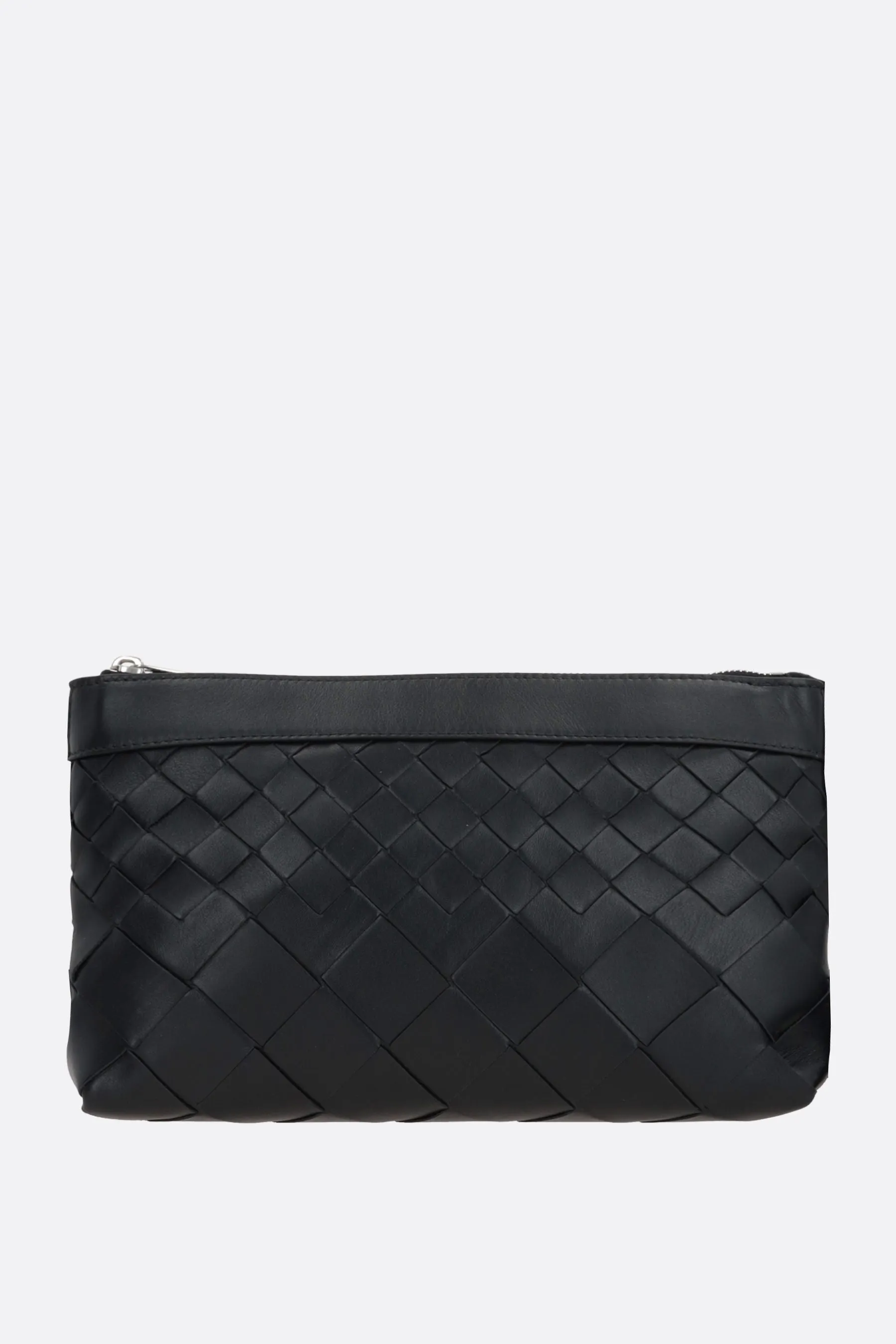 Duo Crossbody Bag In Intrecciato Vn