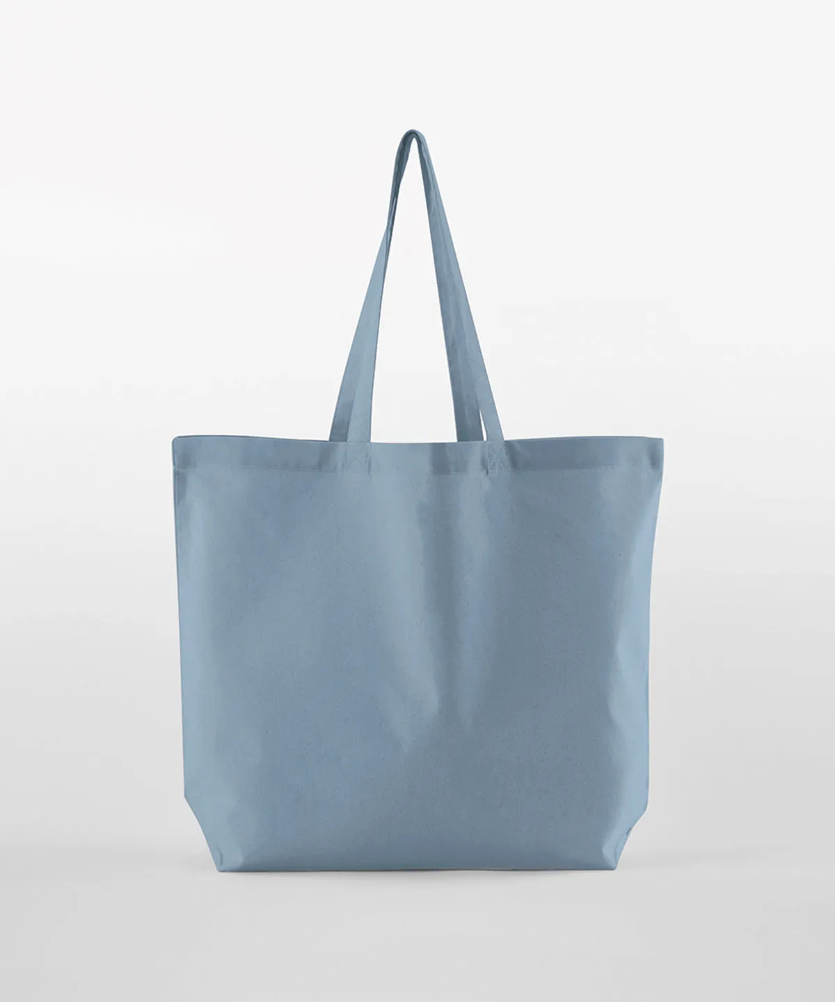 Dusty Blue - Organic cotton InCo. maxi bag for life