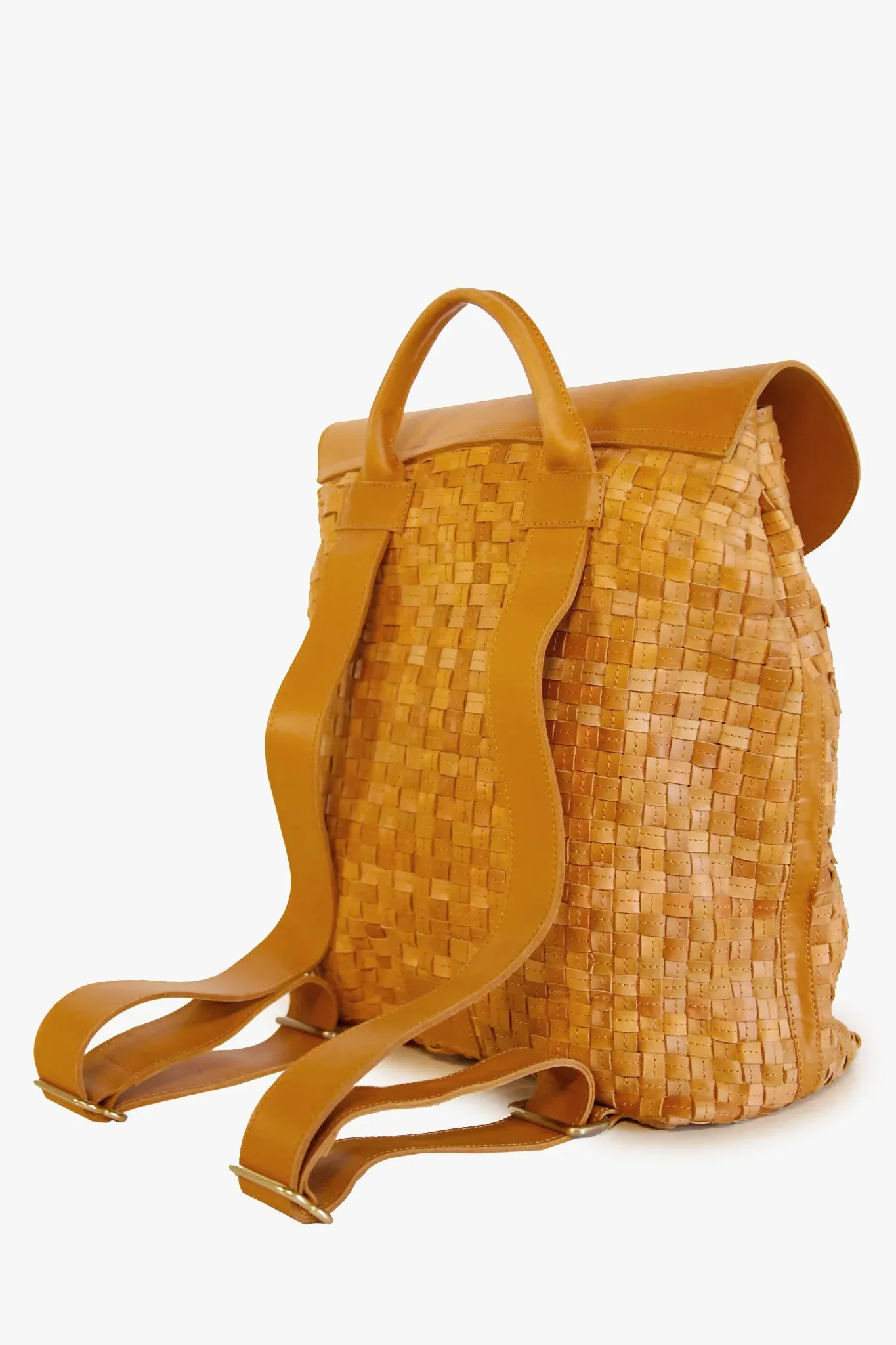 Elsa Basketweave Backpack
