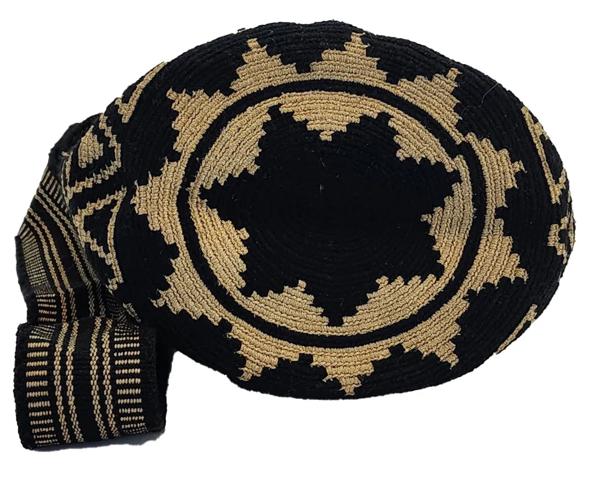 Ezra medium Handmade Wayuu Mochila bag
