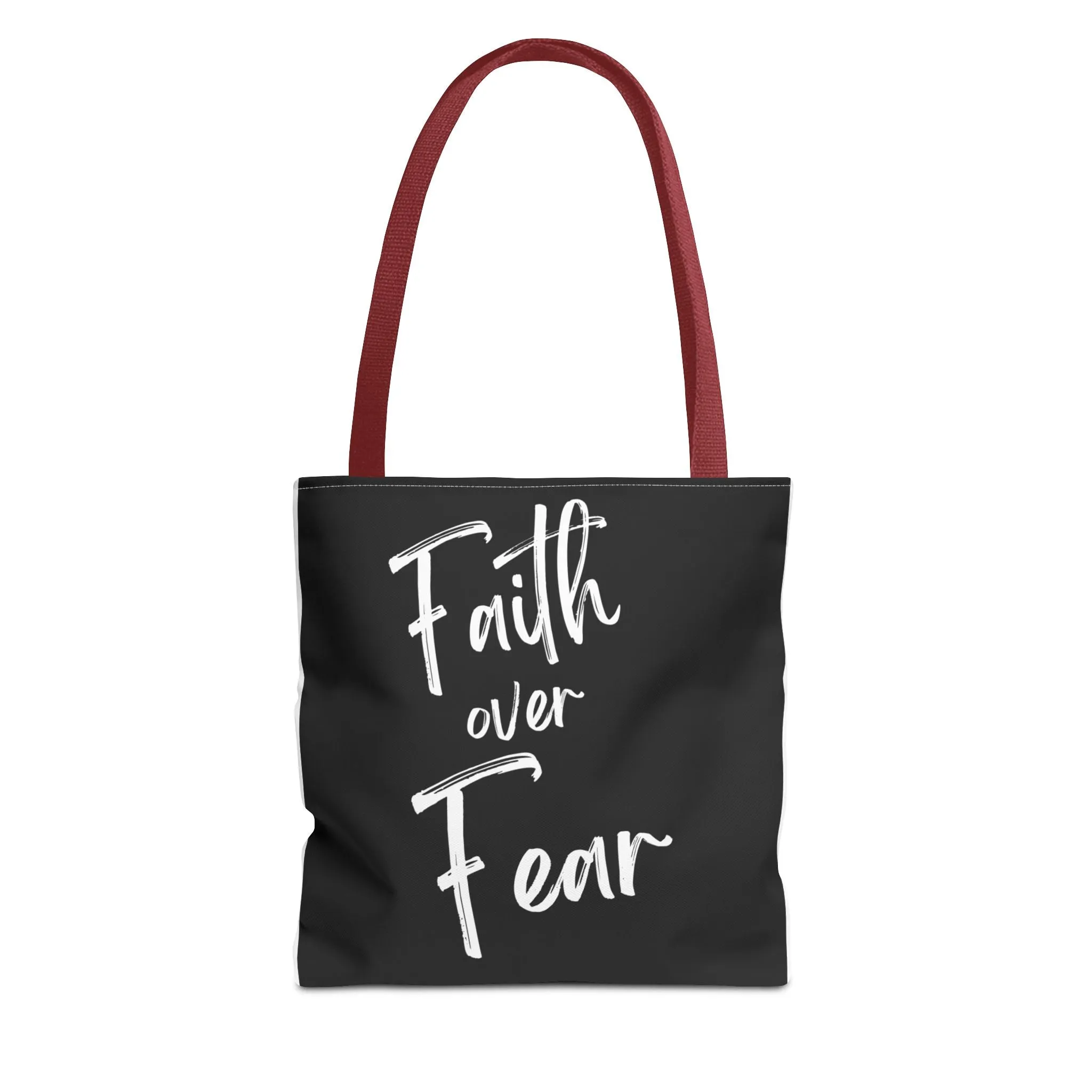 Faith and fear Tote Bag (AOP)