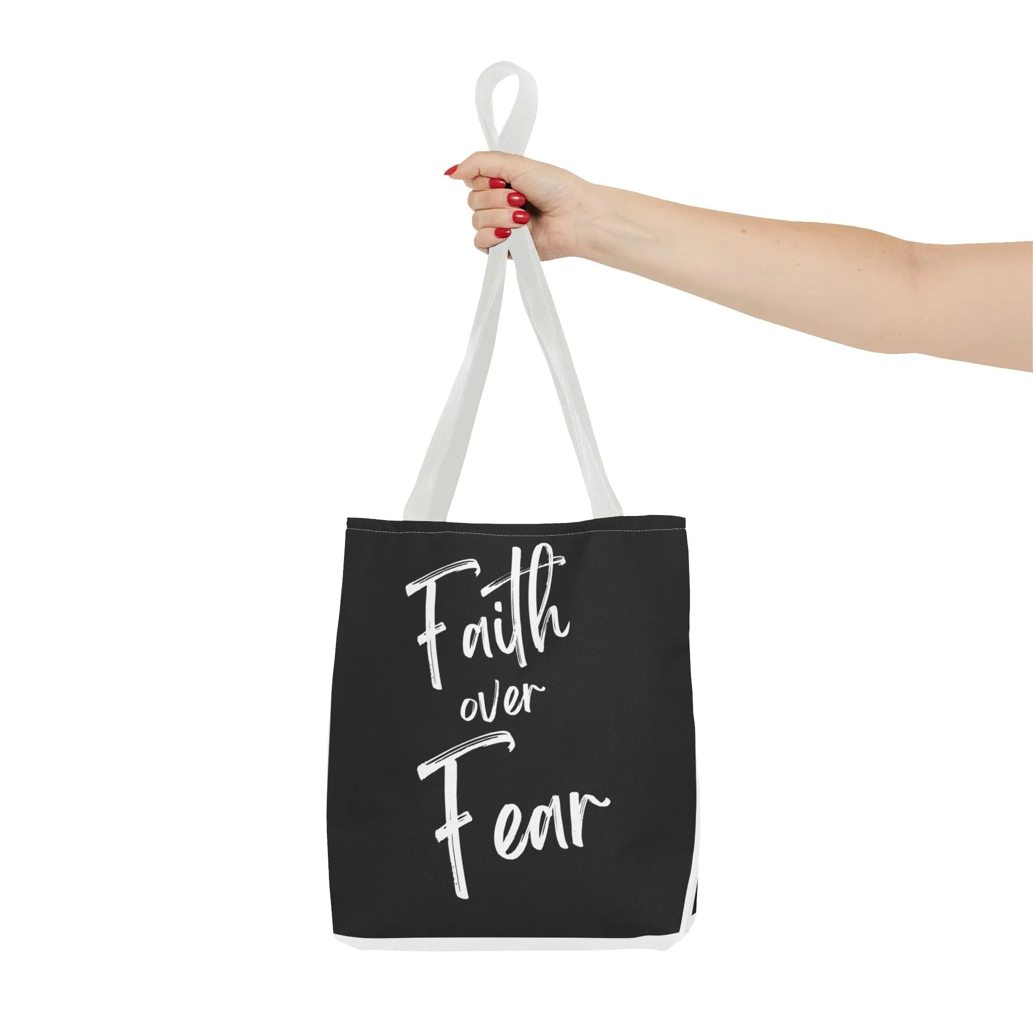 Faith and fear Tote Bag (AOP)